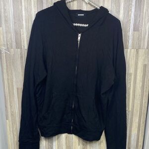 Monrow Classic Black Hoodie